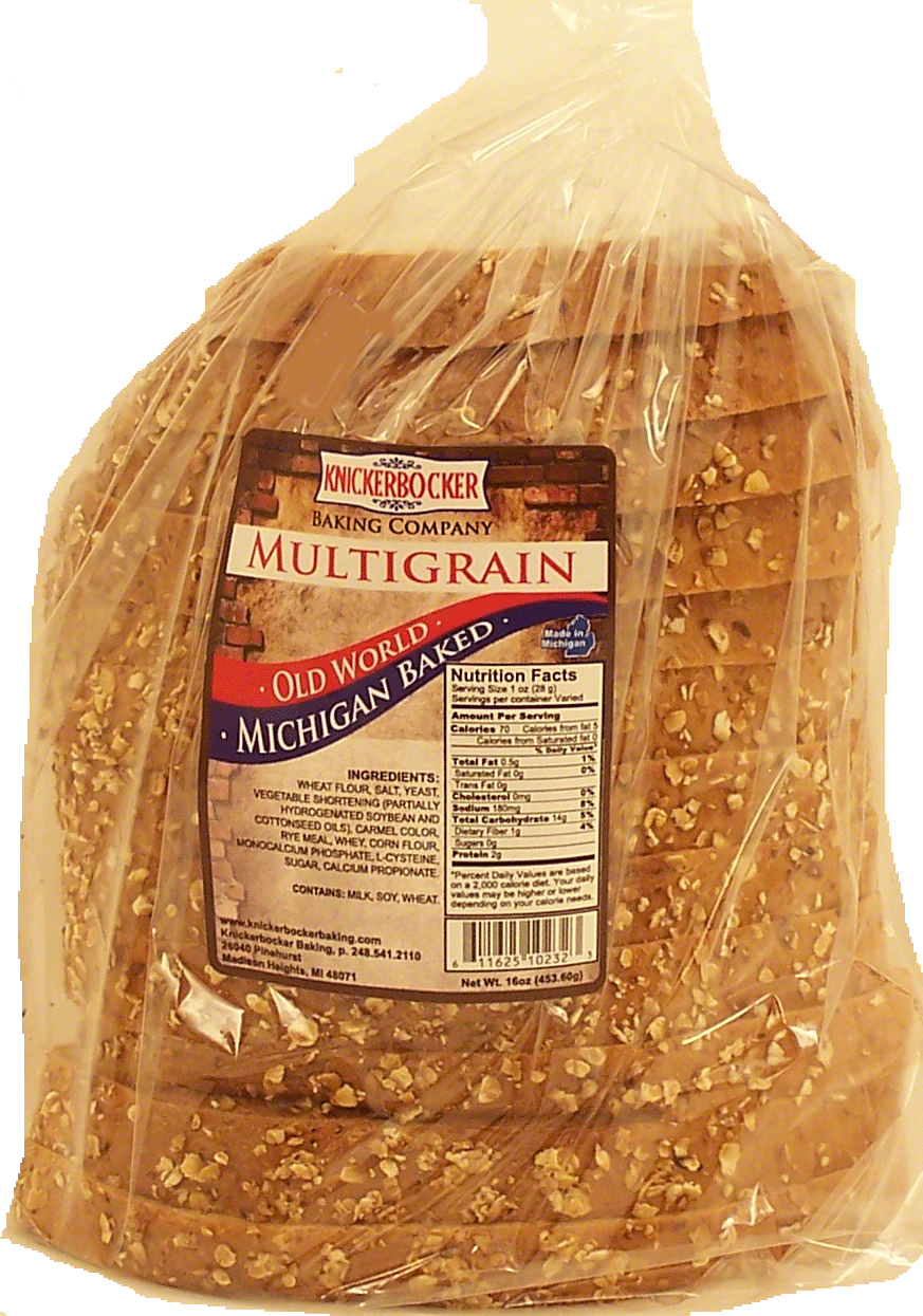 Knickerbocker Old World multigrain sliced bread 1/2-loaf Full-Size Picture